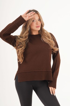 H6655-KAHVE-STD KAHVERENGI KAZAK