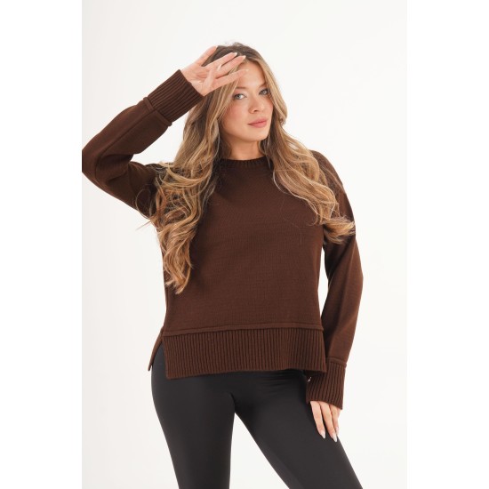 H6655-KAHVE-STD KAHVERENGI KAZAK