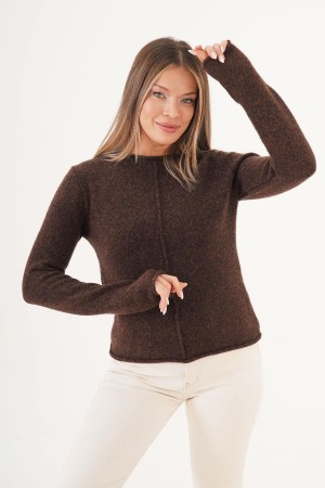 H6665-KAHVE-STD KAHVERENGI KAZAK