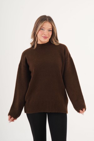 H6668-KAHVE-STD KAHVERENGI KAZAK