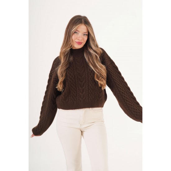 H6670-KAHVE-STD KAHVERENGI KAZAK