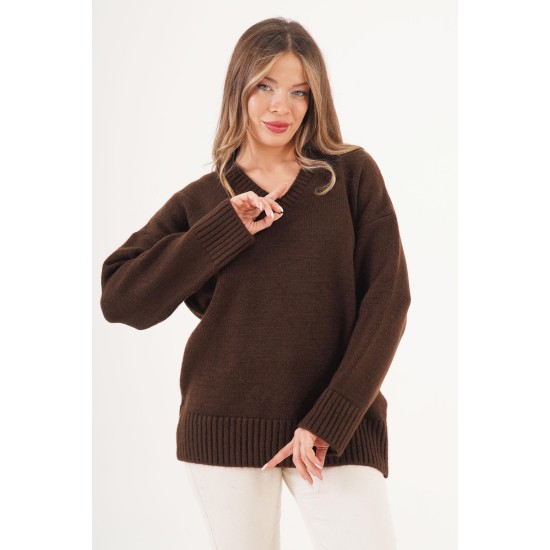 H6671-KAHVE-STD KAHVERENGI KAZAK