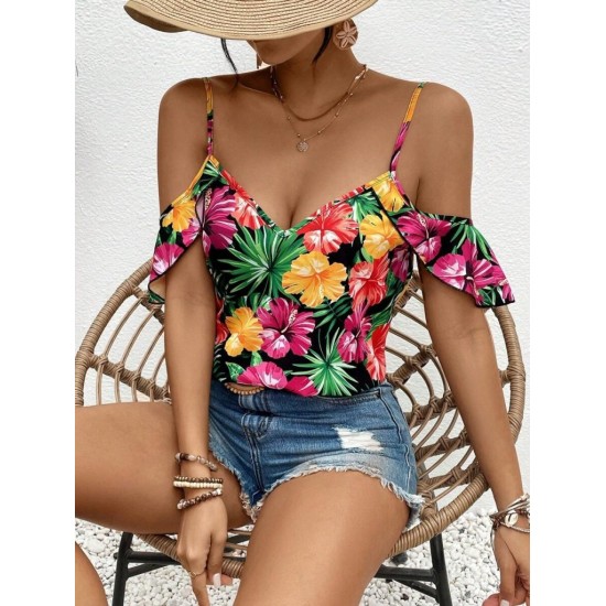 K1473-DESENLI DESENLİ BLUZ