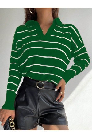 K2002-KOYU_YESIL GREEN BLOUSE