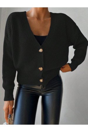 K2008 - SIYAH SİYAH BLUZ