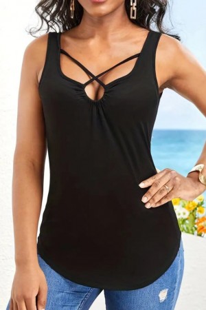 K26005 - SIYAH SİYAH BLUZ