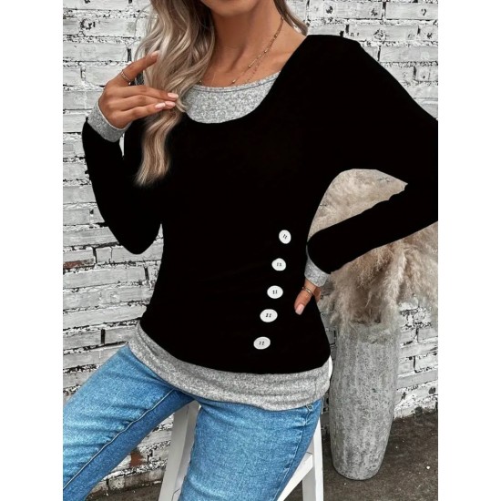 K42005-SIYAH BLACK BLOUSE