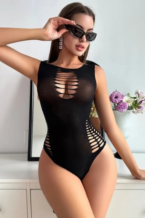 "K46019 - SIYAH" BLACK BLOUSE