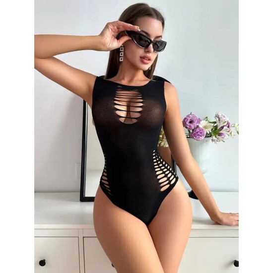 "K46019 - SIYAH" BLACK BLOUSE