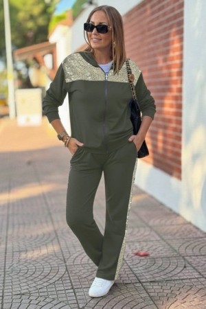 K46049-HAKI YEŞİL TAKIM