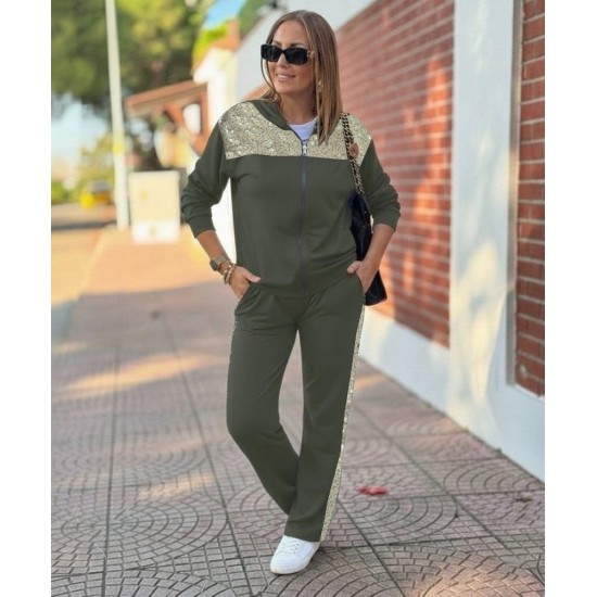 K46049-HAKI YEŞİL TAKIM