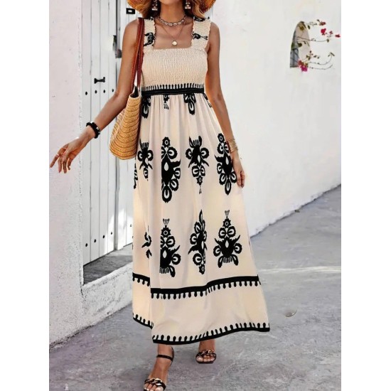 K46095-BEJ BEIGE DRESS