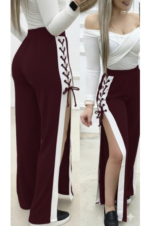 K46144-BORDO BORDO PANTOLON