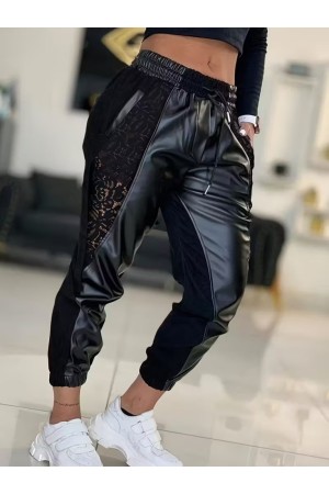 K46148-SIYAH SİYAH PANTOLON