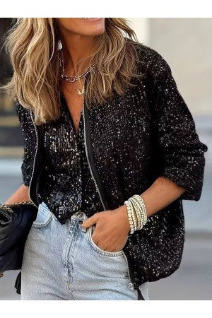 K46162-SIYAH SİYAH CEKET