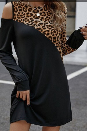 K4621-SIYAH BLACK DRESS