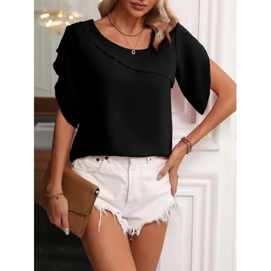 "K50233 - SIYAH" BLACK BLOUSE