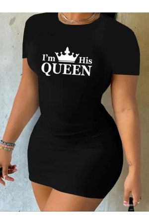 K50264 - SIYAH SİYAH ELBİSE