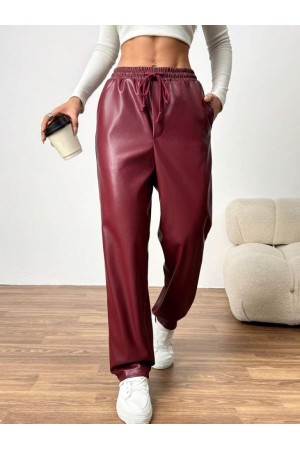 K51030-KIRMIZI KIRMIZI PANTOLON