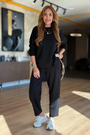 K51039-SIYAH BLACK SET