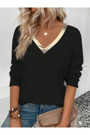 K51040-SIYAH SİYAH BLUZ