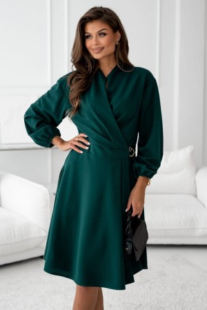 K51042-YESIL GREEN DRESS