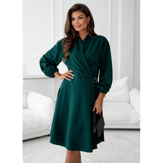 K51042-YESIL GREEN DRESS