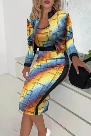 K55121-DESENLI DESENLİ TAKIM