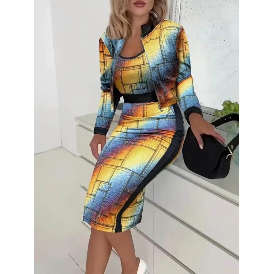 K55121-DESENLI DESENLİ TAKIM