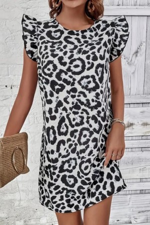 K55129-BEYAZ WHITE DRESS