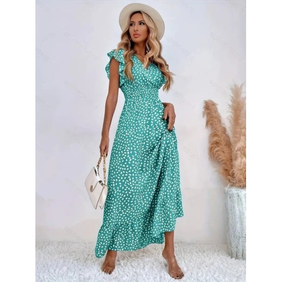 K55133-MINT GREEN DRESS