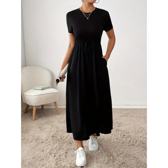K55136-SIYAH BLACK DRESS