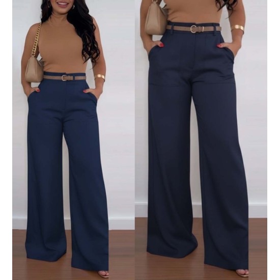 K55144-LACIVERT LACİVERT PANTOLON