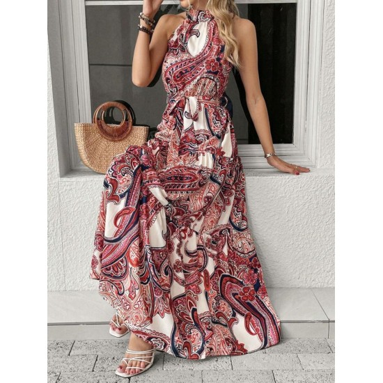 K55163-BORDO Burgundy DRESS