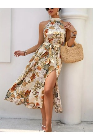 K55170-SARI SARI ELBİSE