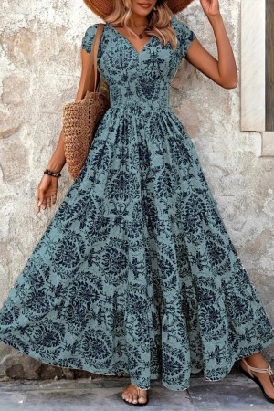 K55174-MAVI BLUE DRESS