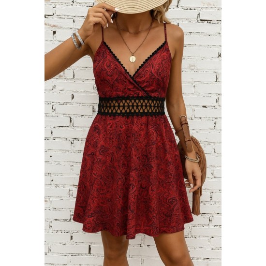 K55199-KIRMIZI RED DRESS