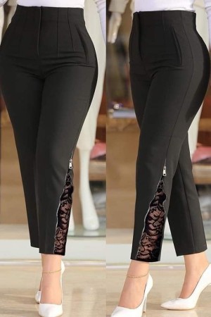 K55242-SIYAH SİYAH PANTOLON