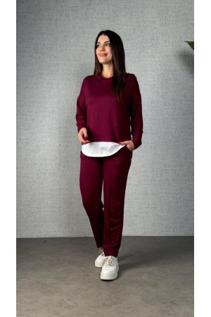 K55246-BORDO BORDO TAKIM