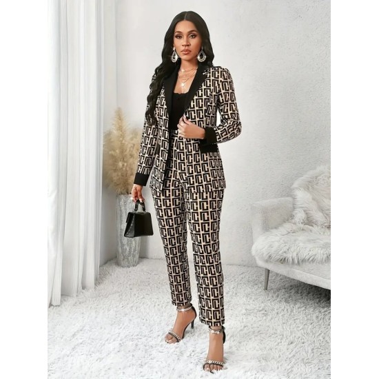 K55249-DESENLI DESENLİ TAKIM