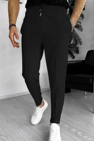 K57004-SIYAH BLACK TROUSERS