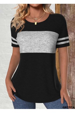 K57005-SIYAH SİYAH BLUZ