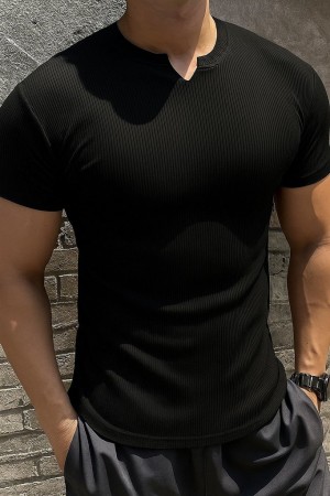 K59018-SIYAH SİYAH BLUZ