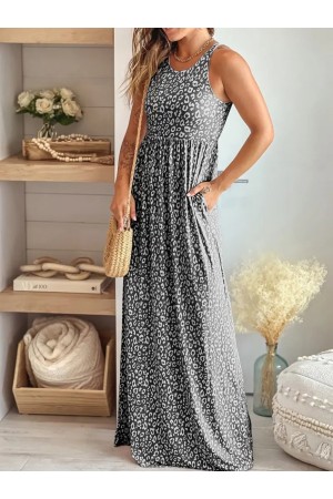 K61116 - SIYAH SİYAH ELBİSE