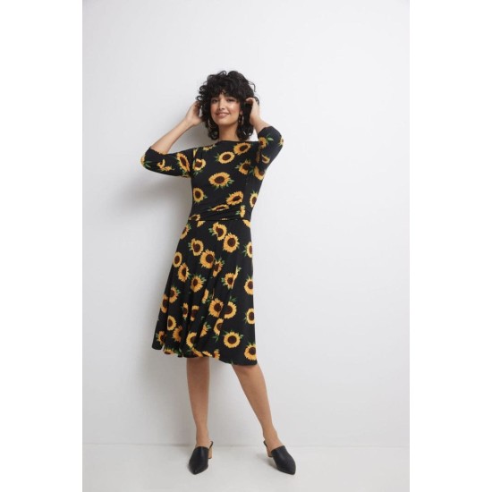 K61335-SIYAH BLACK DRESS