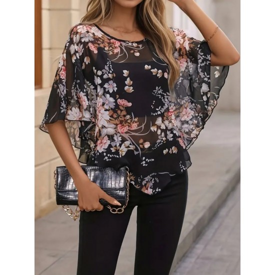 K61388-SIYAH BLACK BLOUSE