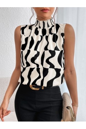 K61400-BEYAZ BEYAZ BLUZ