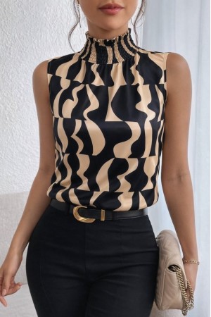 K61400-KAHVE KAHVE BLUZ