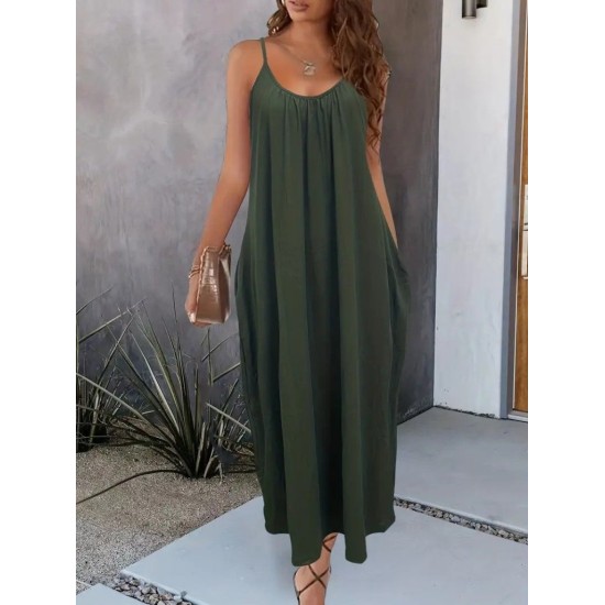 K61423-HAKI KHAKI DRESS