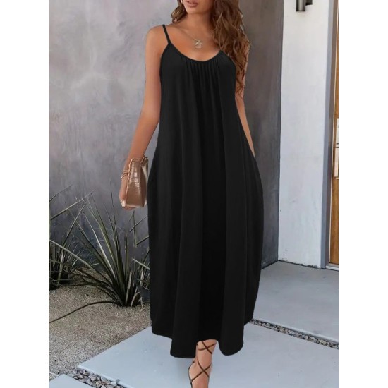 K61423-SIYAH BLACK DRESS